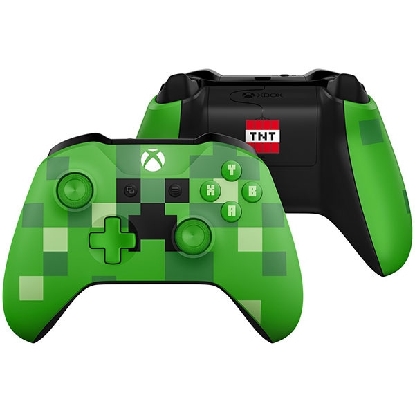 Controller wireless MICROSOFT Xbox One - Minecraft Creeper Edition