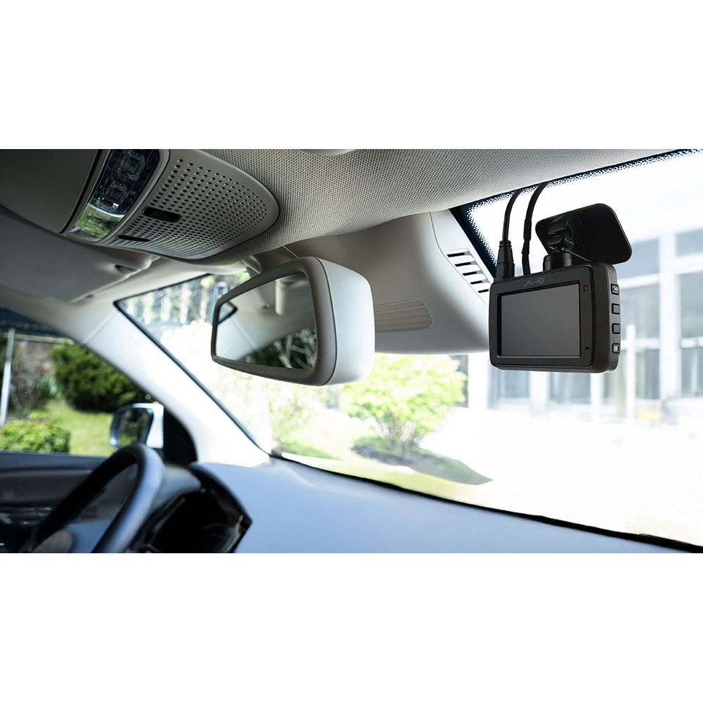 Camera auto DVR MIO MiVue 802W Pro, Quad HD, 2.7", Wi-Fi, G-Senzor + Kit parcare 