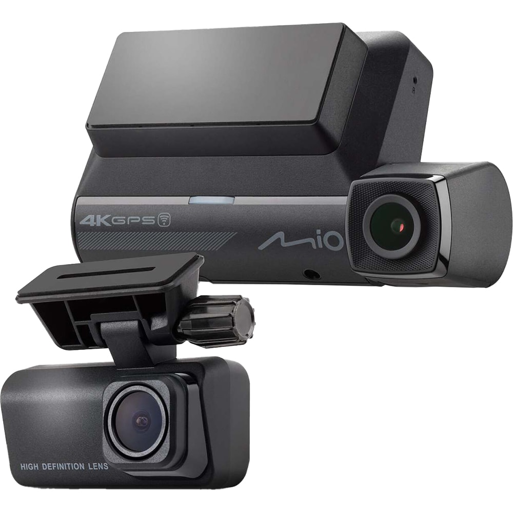 Camera auto duala DVR MIO MiVue 956WD + MiVue E40 (FullHD), 4K, Wi-Fi, GPS, G-Senzor