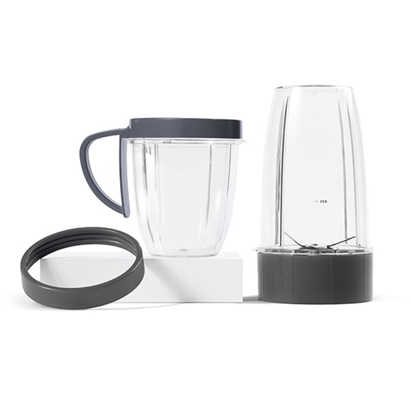 Blender NUTRIBULLET Original NB606DG, 0.7l, 1 treapta viteza, 600W, argintiu-gri
