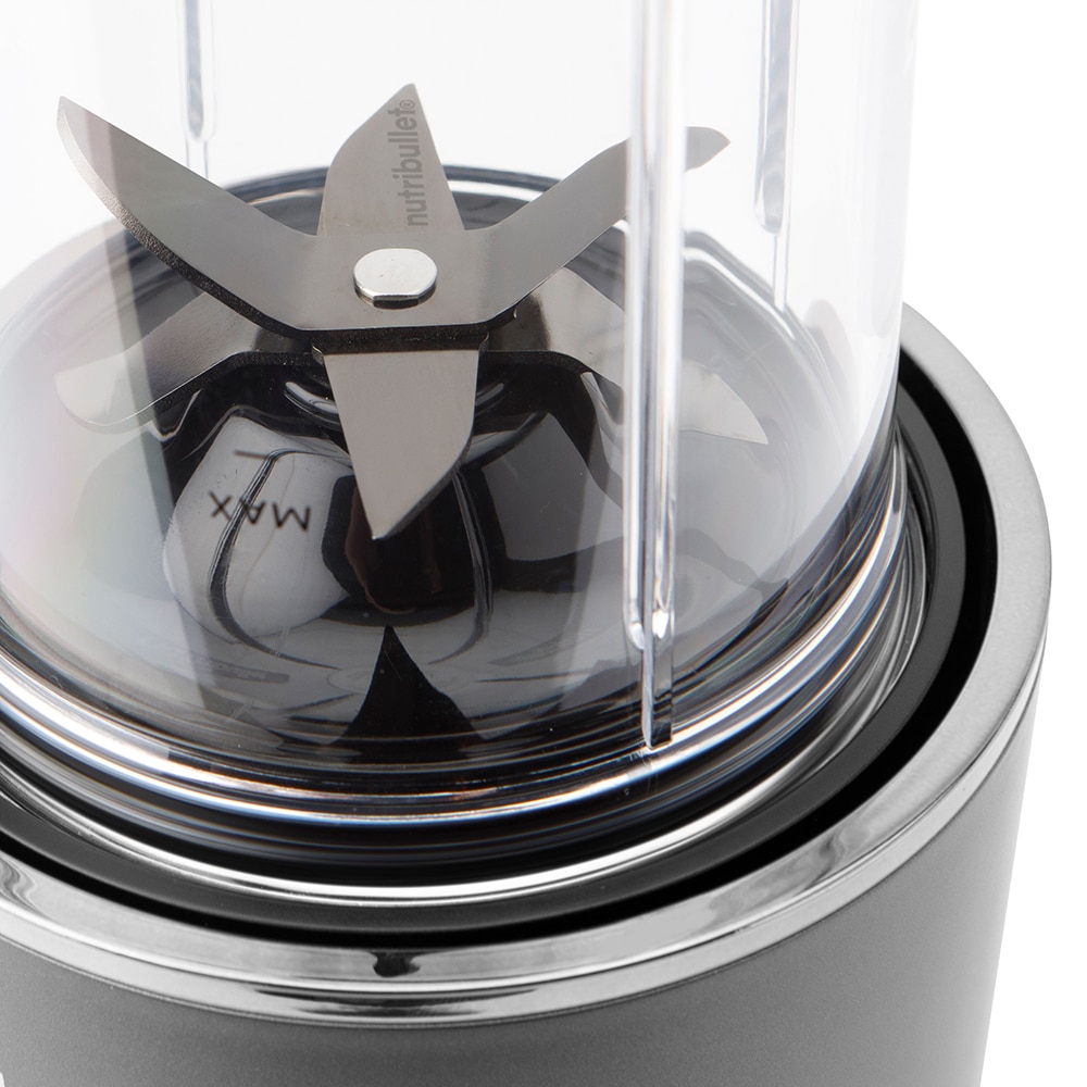 Blender NUTRIBULLET Ultra, 0.9l, 1 treapta viteza, 1200W, gri inchis-argintiu