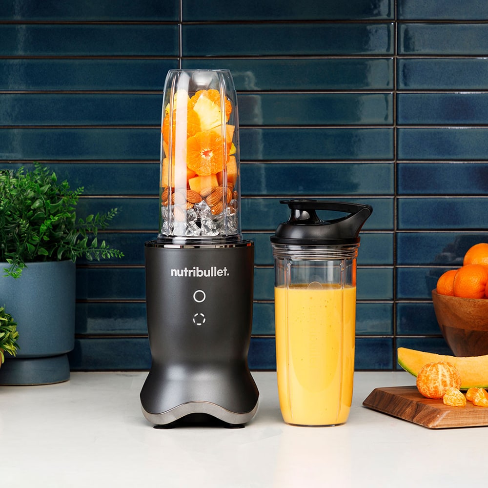 Blender NUTRIBULLET Ultra, 0.9l, 1 treapta viteza, 1200W, gri inchis-argintiu