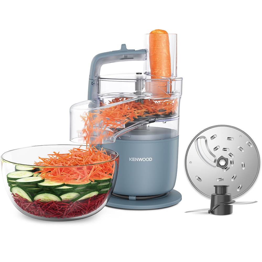 Robot de bucatarie KENWOOD MultiPro Go 0W22010102, vas 1.3l, 650W, 2 trepte viteza, albastru