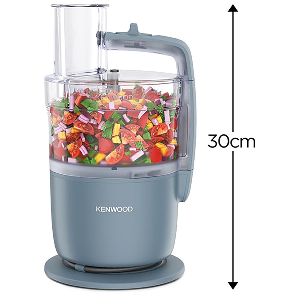 Robot de bucatarie KENWOOD MultiPro Go 0W22010102, vas 1.3l, 650W, 2 trepte viteza, albastru