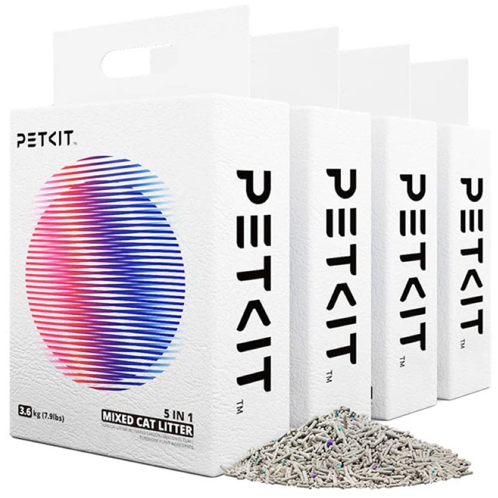 Nisip parfumat PETKIT 5 in 1, 4 x 3.6 kg