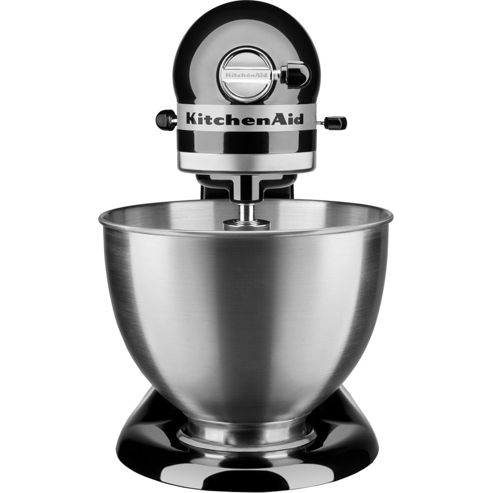 Mixer cu bol KITCHENAID Classic 5K45SS, 4.3l, 275W, 10 trepte viteza, negru-argintiu