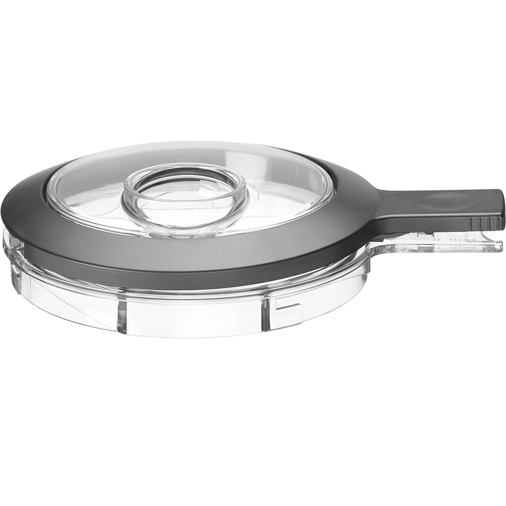 Mini tocator KITCHENAID Classic 5KFC3516ECU, 0.83l, 240W, 2 treapte viteza, argintiu inchis-negru