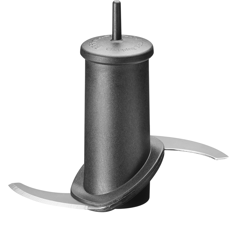 Mini tocator KITCHENAID Classic 5KFC3516ECU, 0.83l, 240W, 2 treapte viteza, argintiu inchis-negru