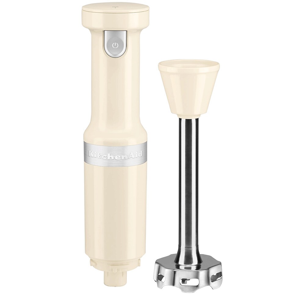 Mixer vertical KITCHENAID 5KHBBV53EAC, 0.7l, 8V, 2 trepte viteza, crem-negru