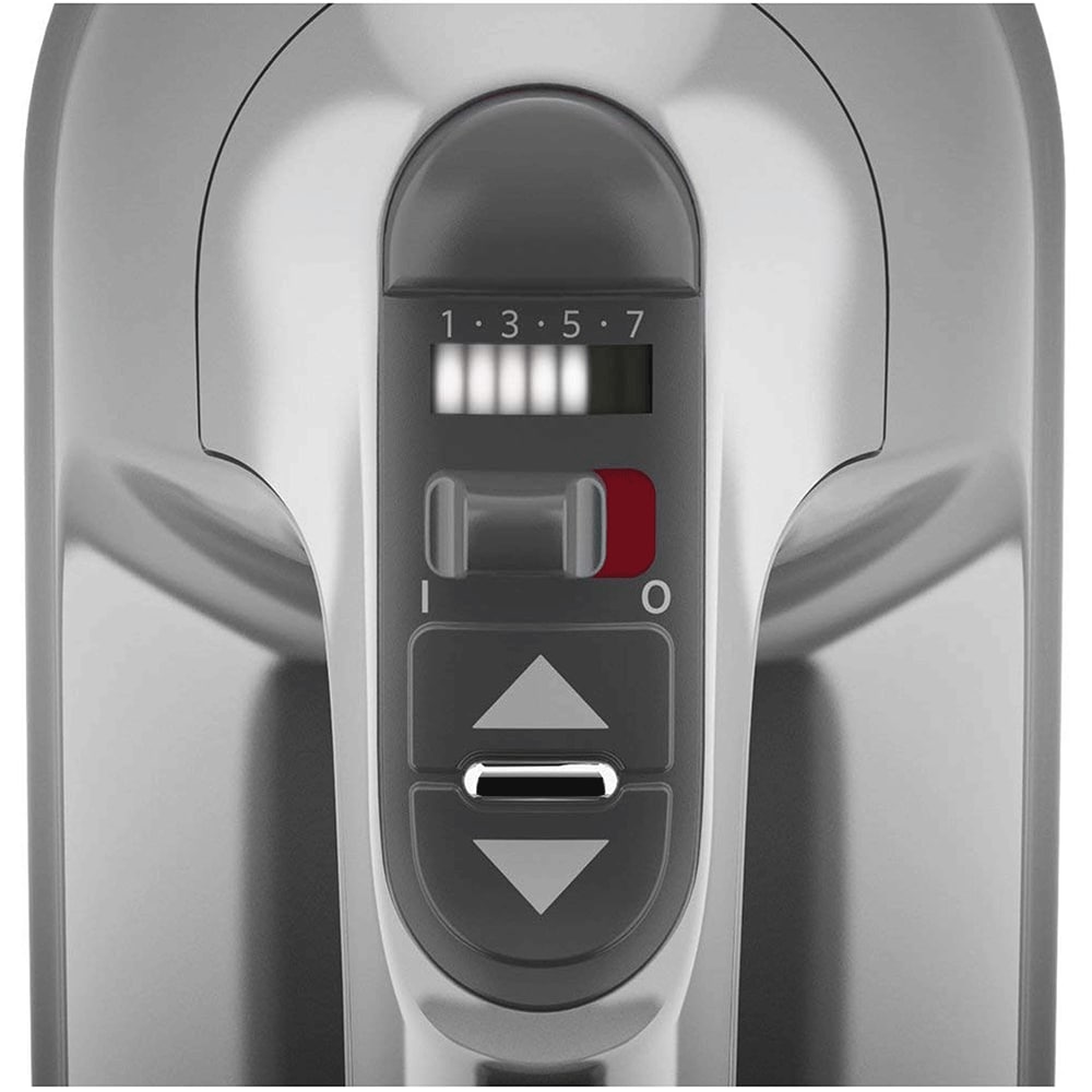 Mixer de mana KITCHENAID 5KHM7210ECU, 85W, 7 trepte viteza, gri-argintiu