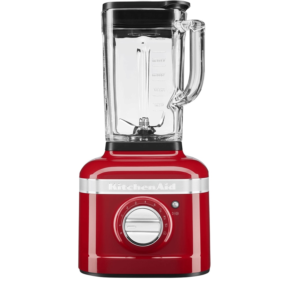 Blender KITCHENAID Artisan K400 5KSB4026ECA, 1.4l, 1200W, 5 trepte de viteza, rosu-negru