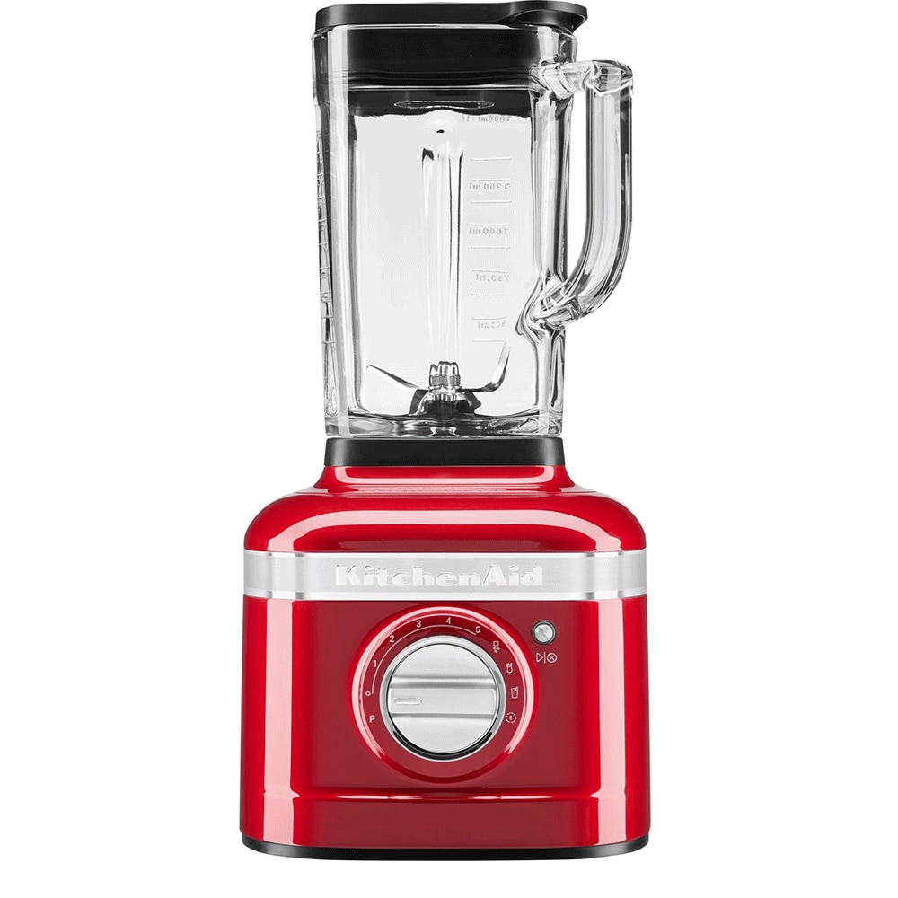Blender KITCHENAID Artisan K400 5KSB4026EER, 1.4l, 1200W, 5 trepte de viteza, rosu-negru
