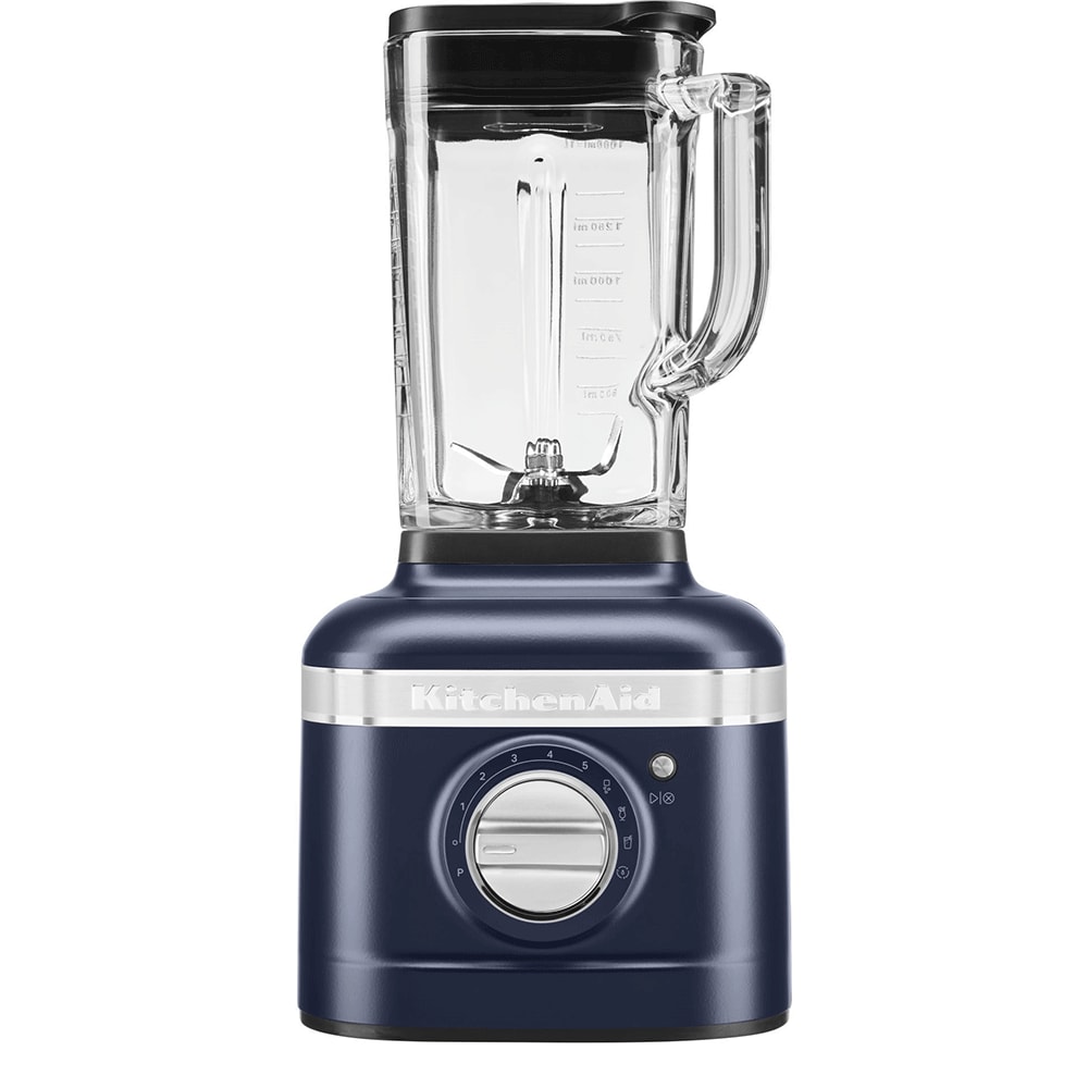 Blender KITCHENAID Artisan K400 5KSB4026EIB, 1.4l, 1200W, 5 trepte de viteza, albastru inchis-negru