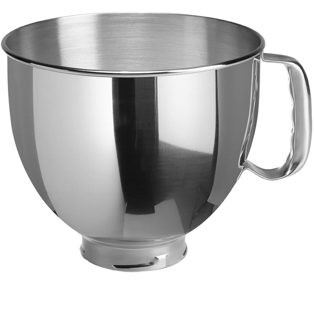 Mixer cu bol KITCHENAID Artisan model 125 5KSM125EMH, 4.8l, 300W, 10 trepte viteza, bej-argintiu