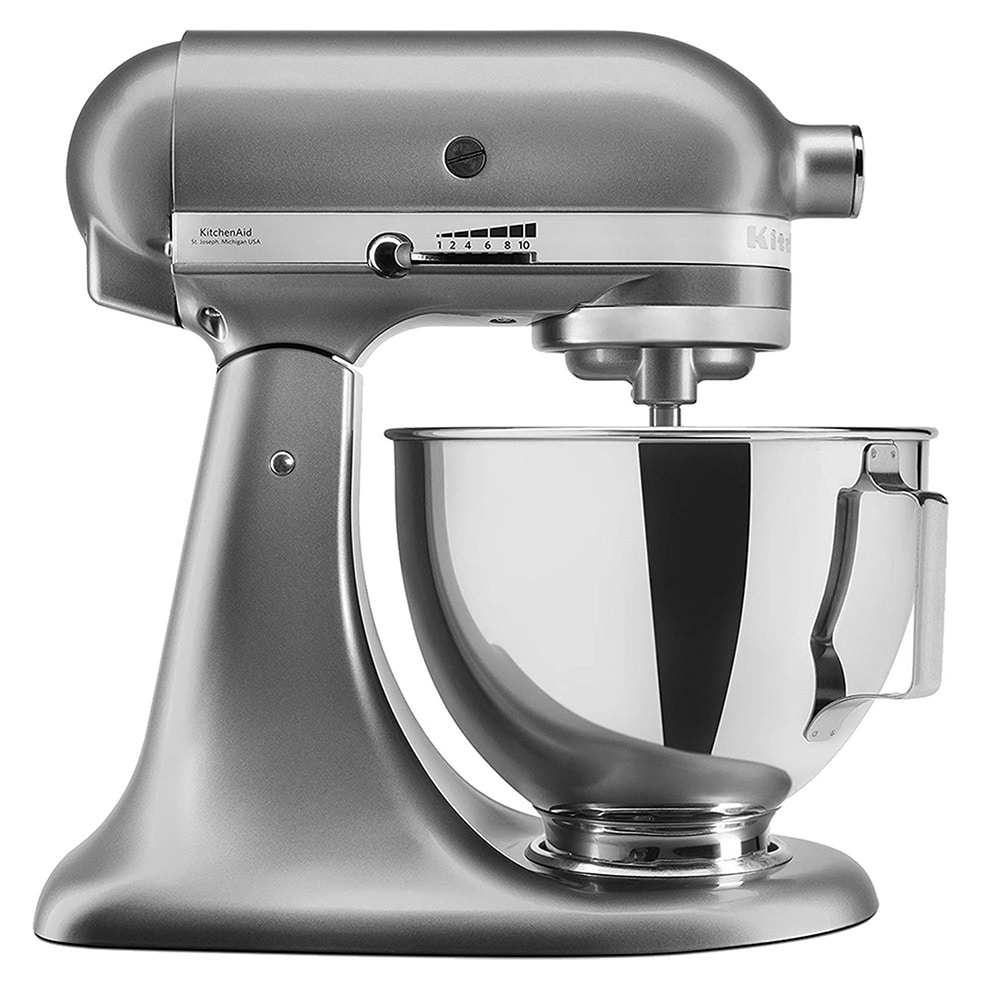 Mixer cu bol KITCHENAID Model 95 5KSM95PSECU, 4.3l, 275W, 10 trepte viteza, gri inchis