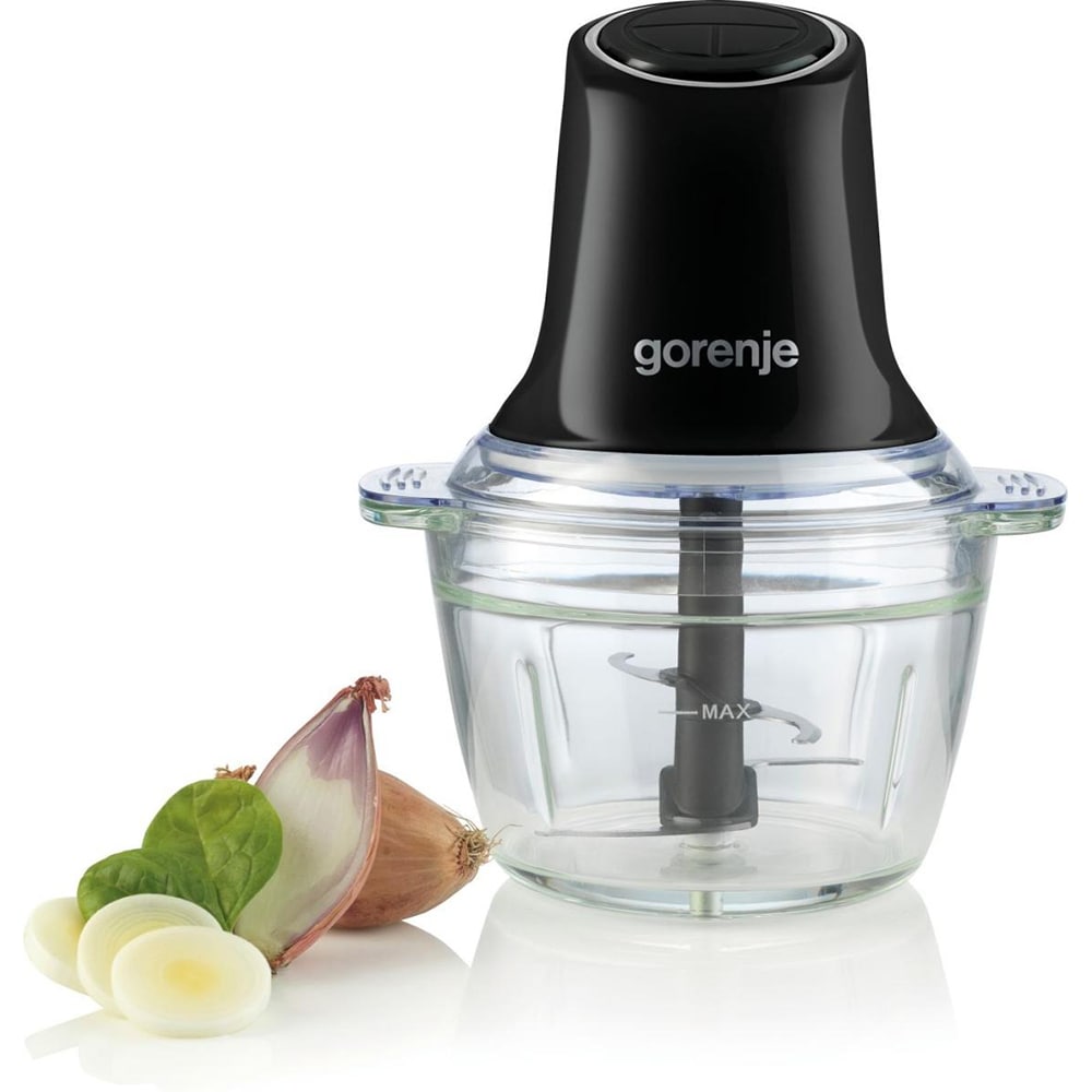 Mini tocator GORENJE S501GBK, 1l, 500W, 1 treapta viteza, negru