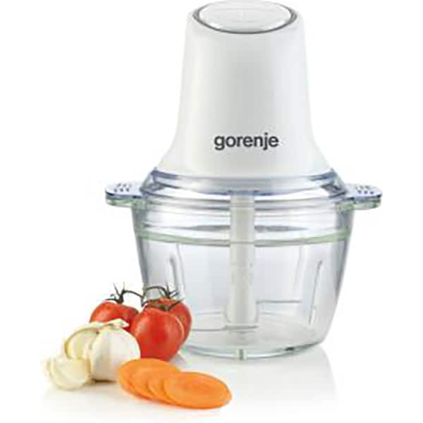 Mini tocator GORENJE S501GW, 1l, 500W, 1 treapta viteza, alb