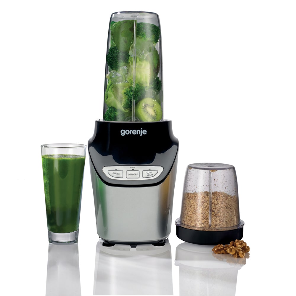 Blender GORENJE BN1000MB, 1l, 1000W, 2 trepte viteza, argintiu-negru