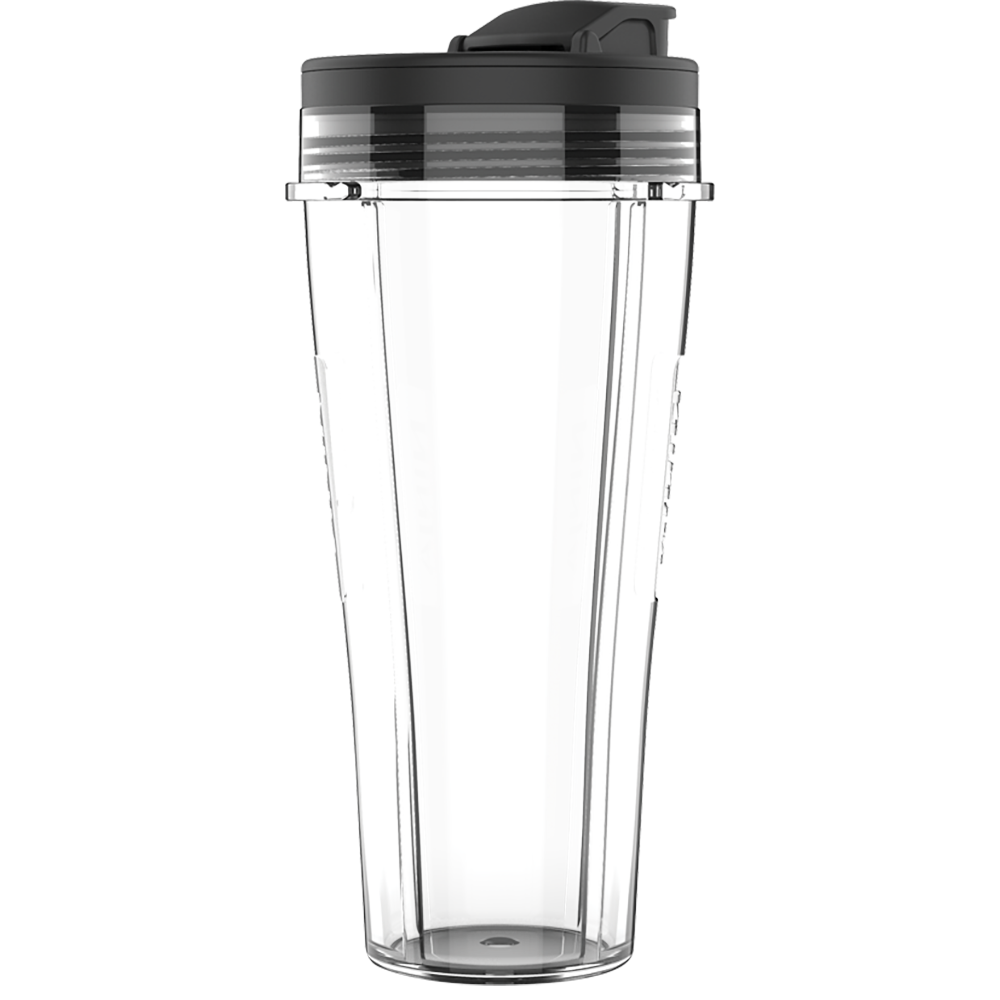 Blender NINJA Auto IQ BN495EU1, 0.7l, 1000W, 1 trepte viteza, argintiu inchis-negru