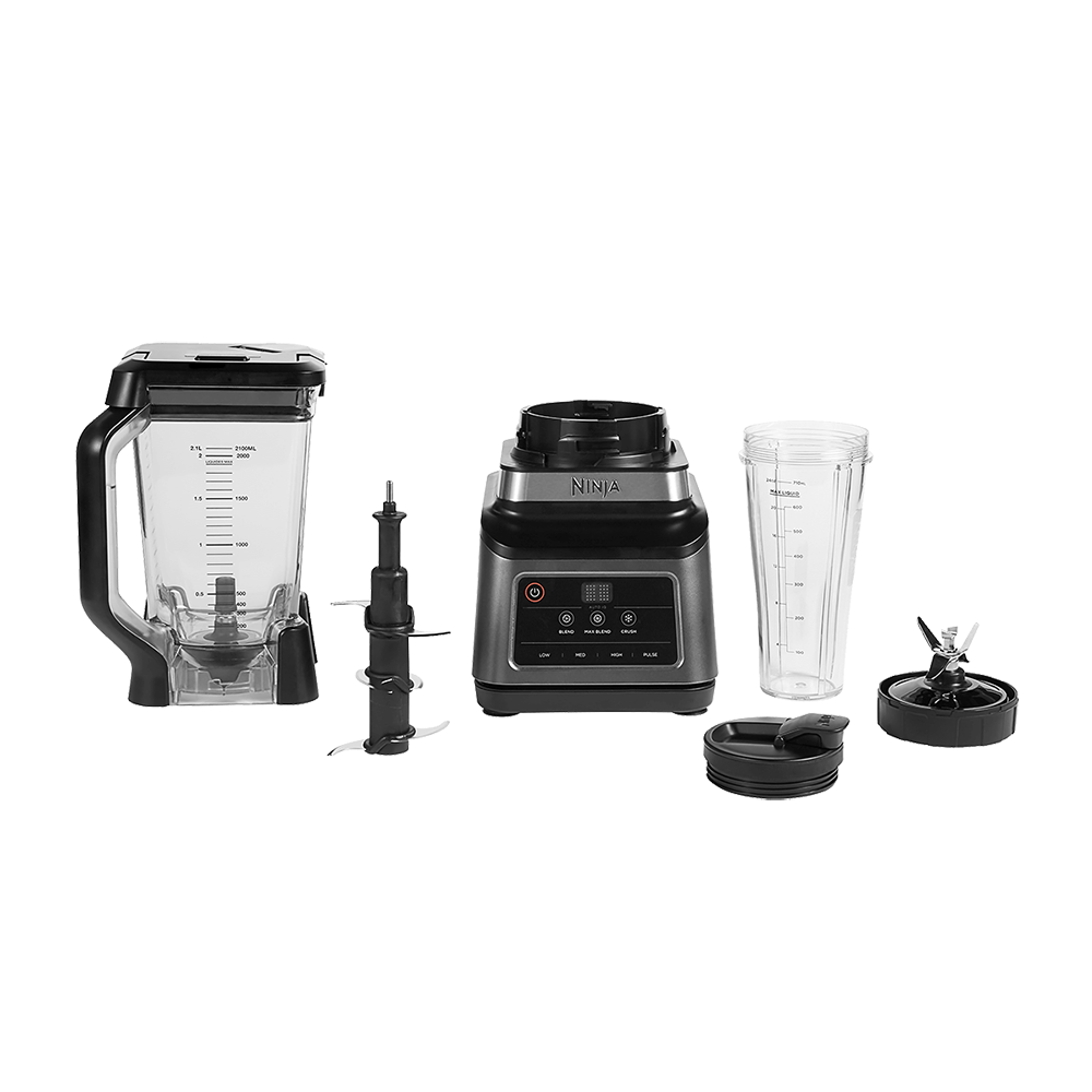 Blender NINJA BN750EU1, 2.1l, 1200W, 3 trepte viteza, argintiu inchis-negru