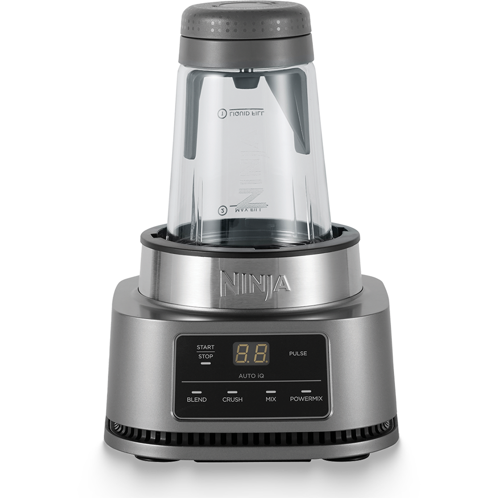Blender NINJA Foodi Power Nutri CB100EU1, 0.7l, 1100W, 1 treapta viteza, gri-argintiu