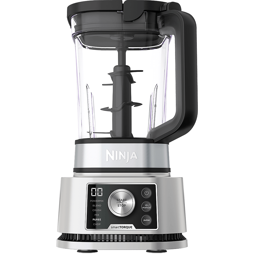 Blender NINJA Foodi Power Nutri 3in1 CB350EU1, 2.1l, 1200W, viteza variabila, argintiu-negru