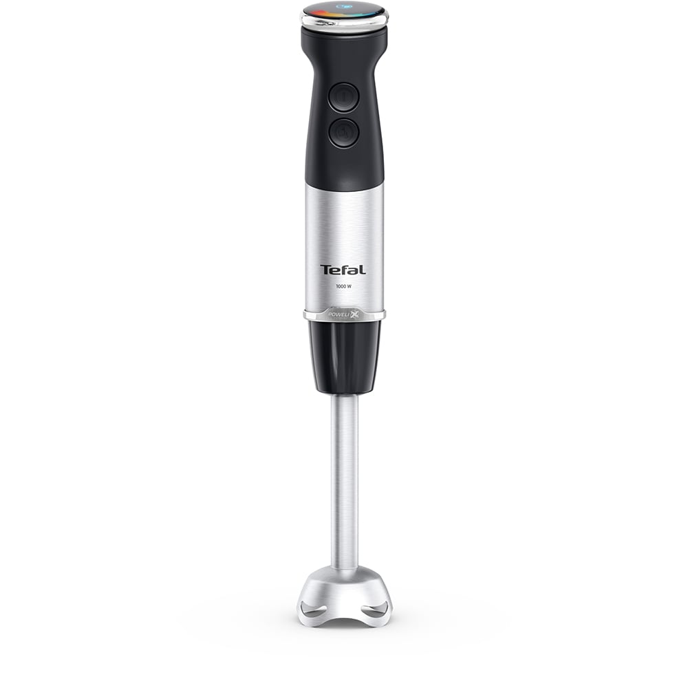 Mixer vertical TEFAL Quickchef+ HB67E830, 0.8l, 1000W, 20 trepte viteza, negru-argintiu