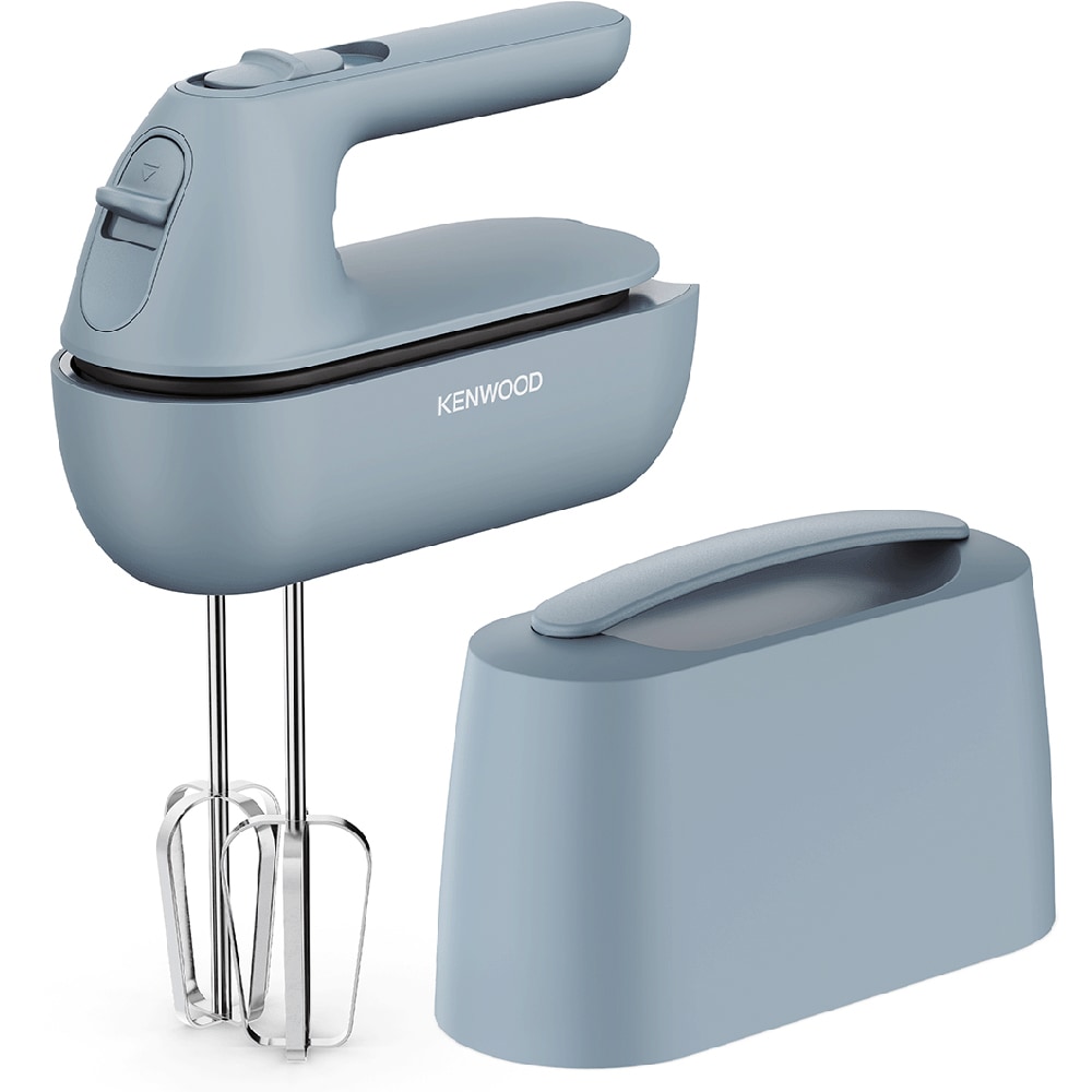 Mixer de mana KENWOOD QuickMix Go HMP40.000GY, 350W, 5 trepte viteza, albastru