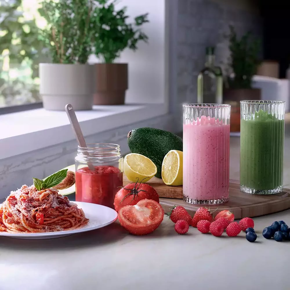 Blender PHILIPS Seria 5000 HR2765/00, 0.7l, 800W, 1 treapta viteza, argintiu-negru