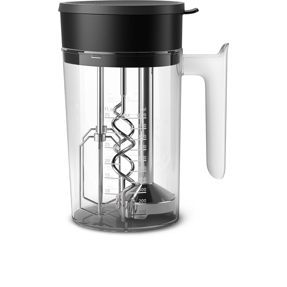 Mixer vertical PHILIPS Seria 5000 HR3781/20, 1l, 500W, 5 trepte viteza, negru