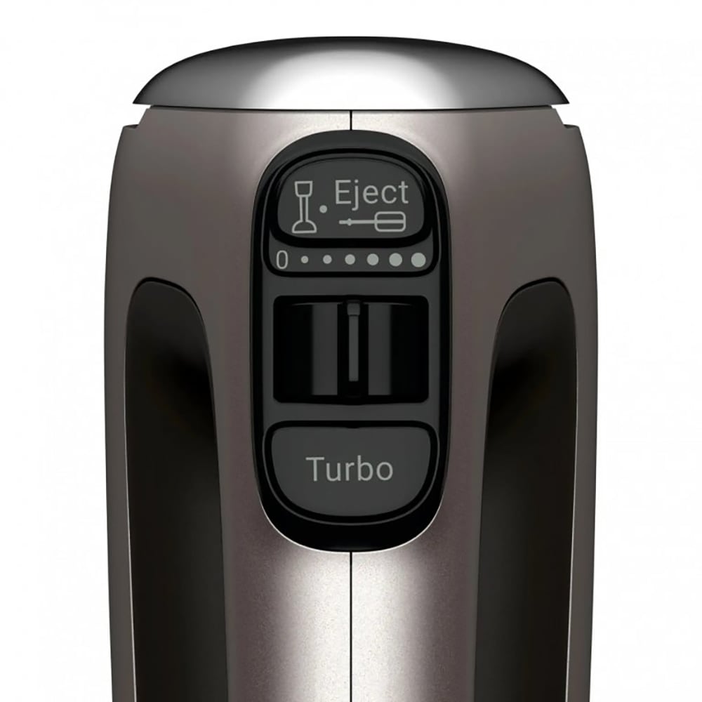 Mixer de mana TEFAL PowerMix Silence HT650E38, 600W, 5 trepte viteza, gri-negru