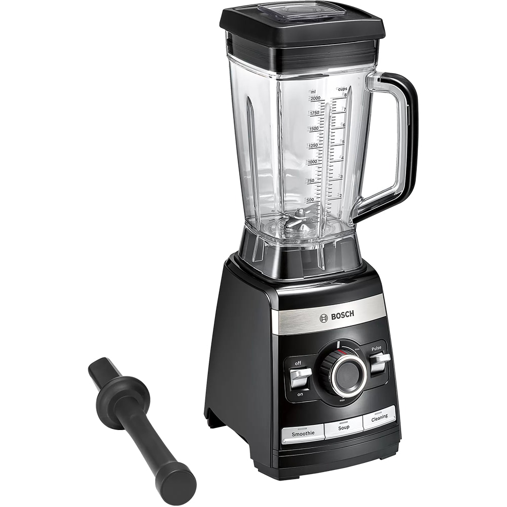 Blender BOSCH High Speed MMBH4P3B, 2.5l, 1600W, viteza variabila, negru-argintiu
