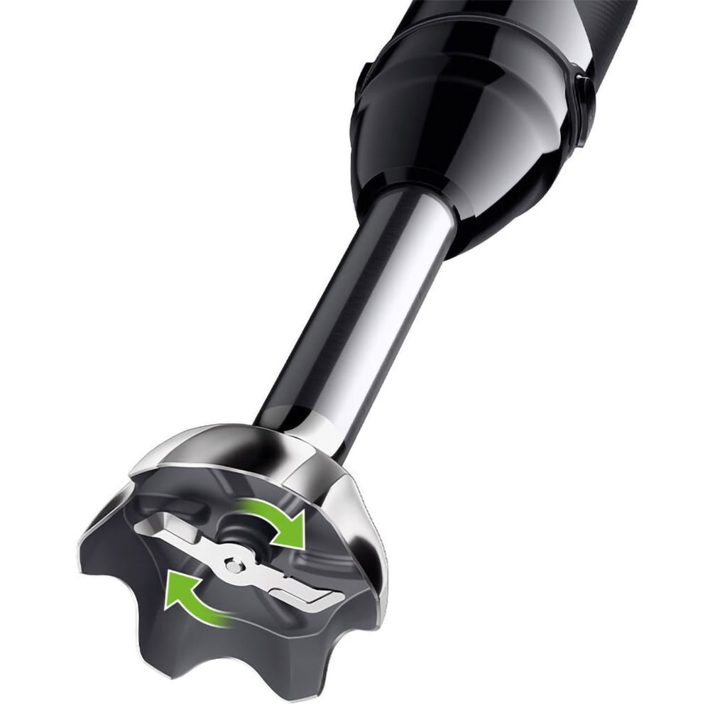 Mixer vertical BRAUN MultiQuick 5 Pro MQ55307M, 0.6l, 1000W, 25 trepte viteza, negru-argintiu
