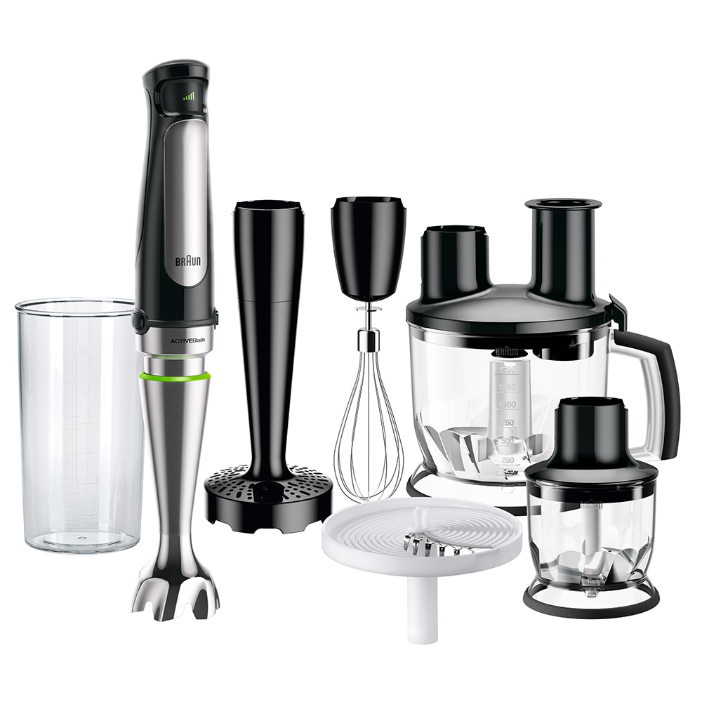 Mixer vertical BRAUN MultiQuick 7 MQ7087X, 1.5l, 1000W, viteza variabila, negru-argintiu