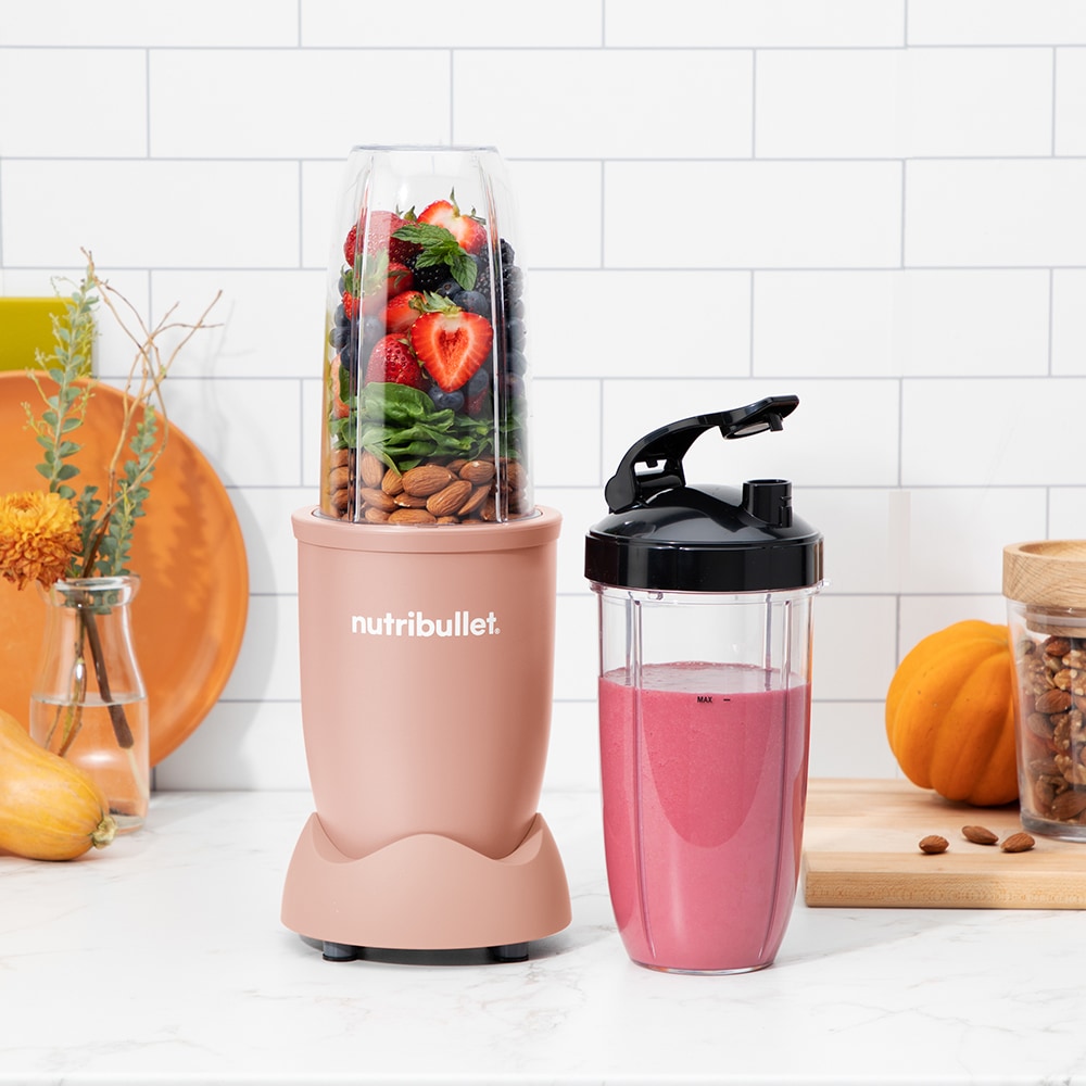 Blender NUTRIBULLET Pro Mineral NB907MACL, 0.9l, 1 treapta viteza, 900W, roz