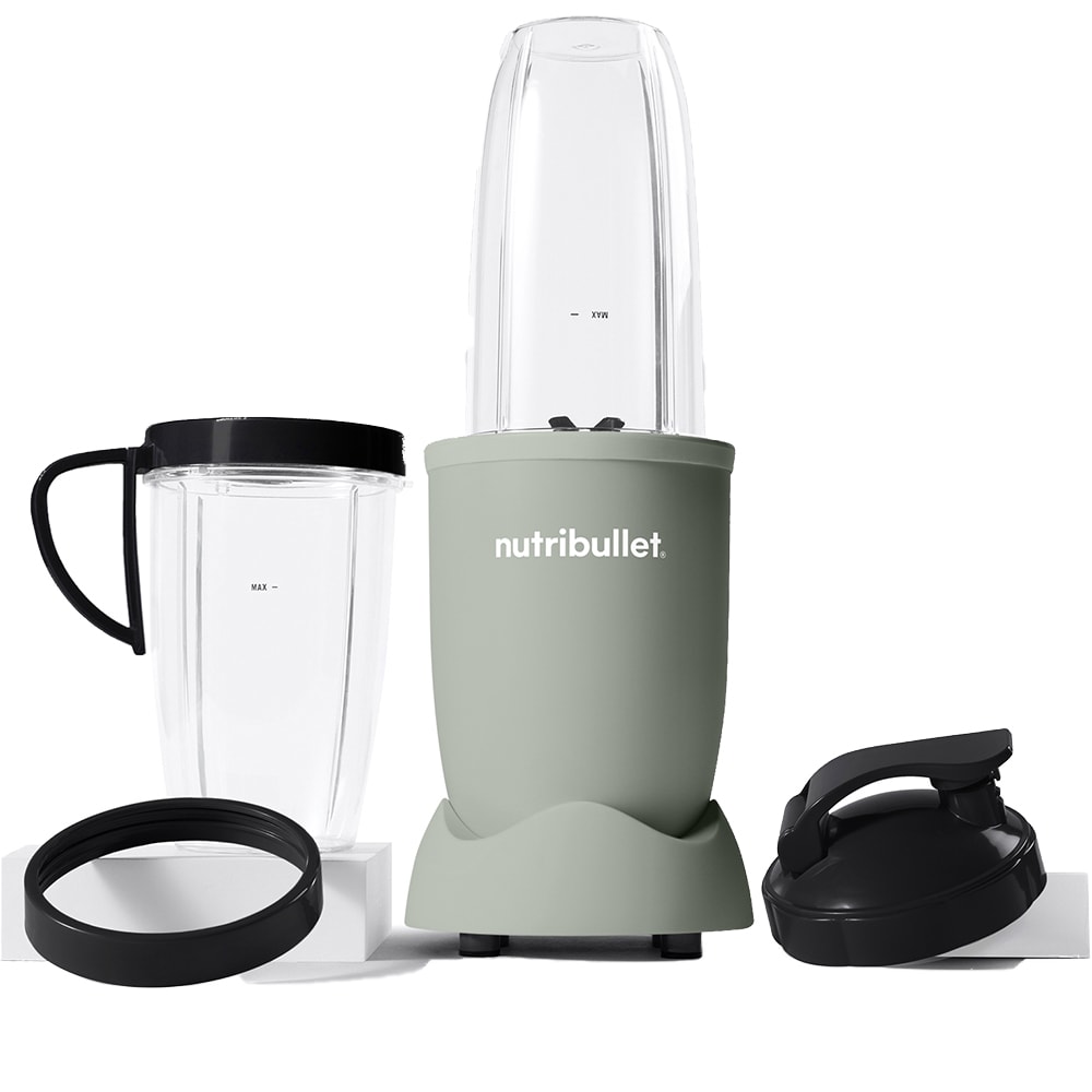 Blender NUTRIBULLET Pro Mineral NB907MAJD, 0.9l, 1 treapta viteza, 900W, verde deschis