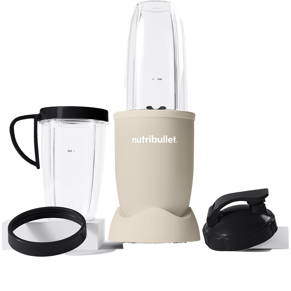Blender NUTRIBULLET Pro Mineral NB907MASN, 0.9l, 1 treapta viteza, 900W, bej