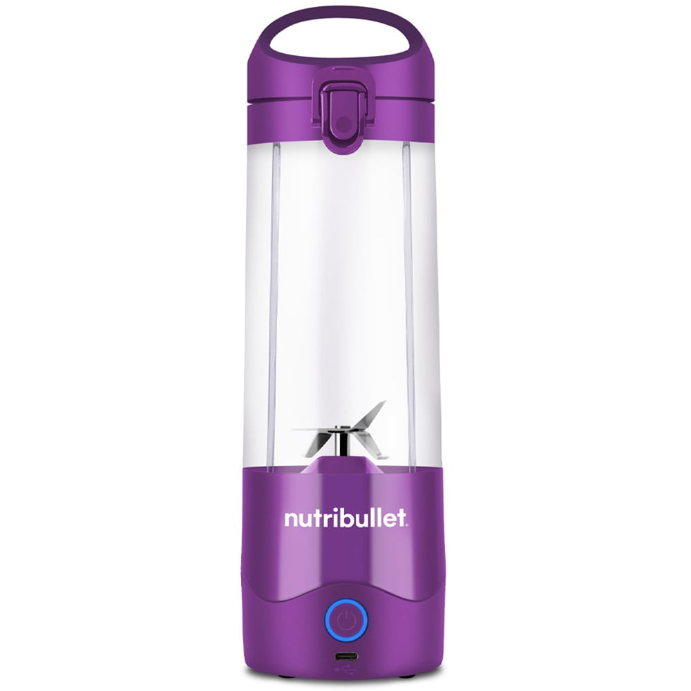 Blender portabil NUTRIBULLET NBP003PU, 0.475l, 1 treapta viteza, USB-C, mov Blender portabil NUTRIBULLET NBP003PU, 0.475l, 1 treapta viteza, USB-C, mov