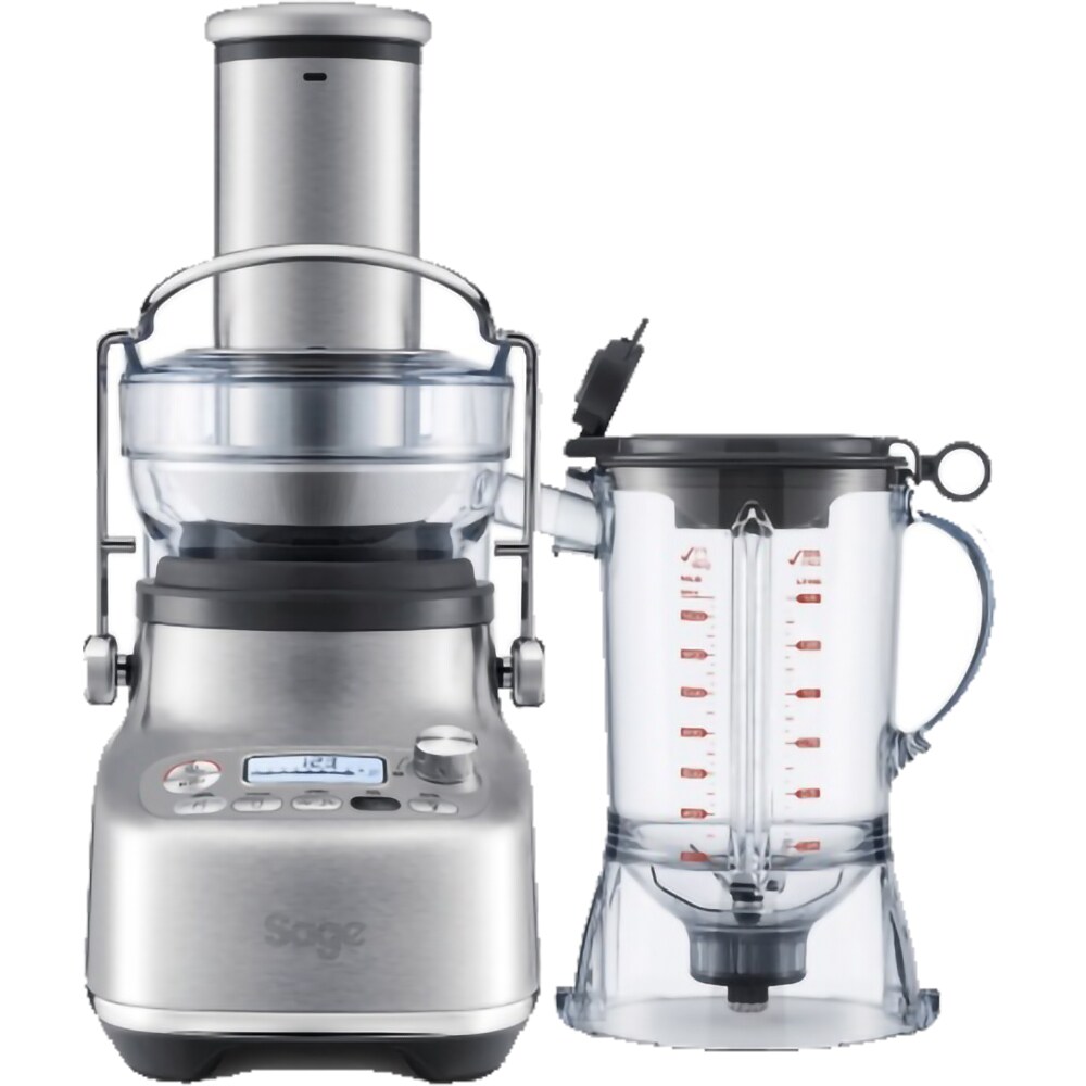 Blender 2in1 SAGE The 3X Bluicer Pro SJB815, 1.5l, 1350W, 10 trepte viteza, argintiu