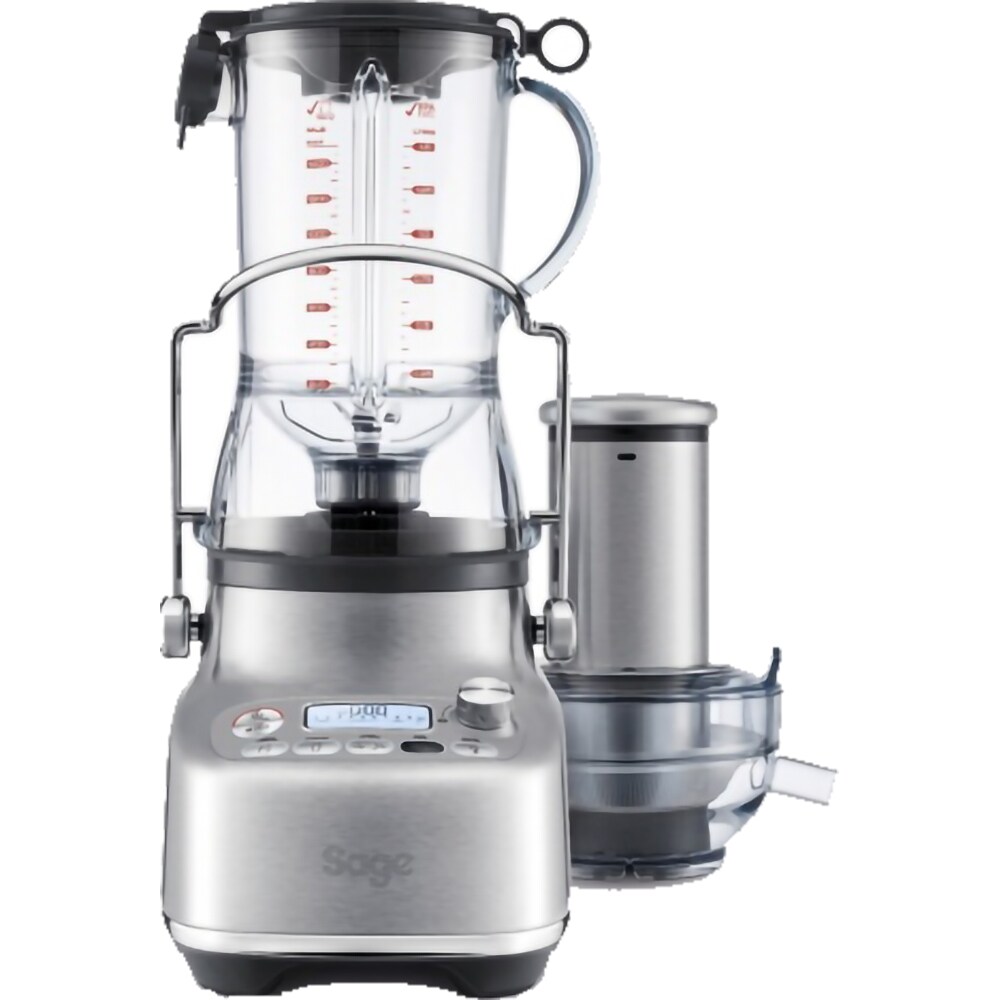 Blender 2in1 SAGE The 3X Bluicer Pro SJB815, 1.5l, 1350W, 10 trepte viteza, argintiu