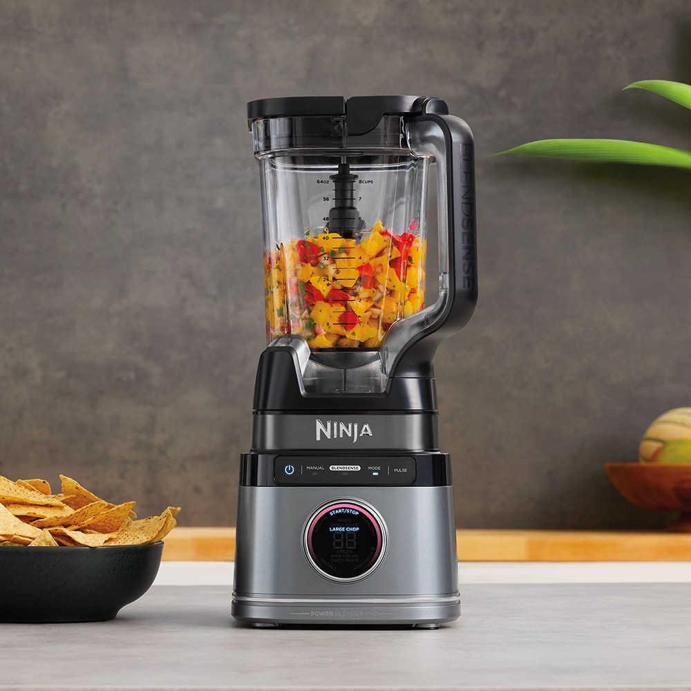 Blender NINJA Detect Power Pro TB201EU, 2.1l, 1800W, viteza variabila, argintiu-negru