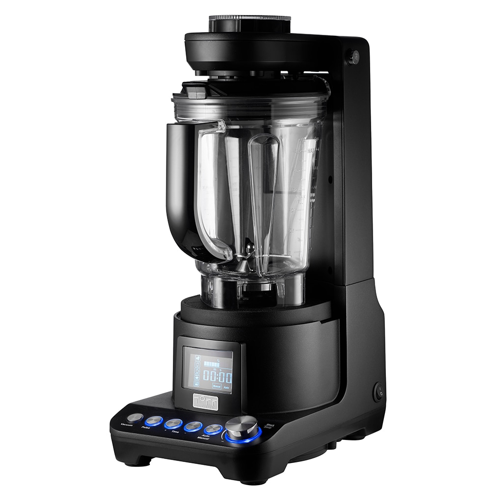 Blender cu mixare in vid TOFF DOMINIUM TO4001, 1.5l, 1400W, 10 trepte viteza, negru