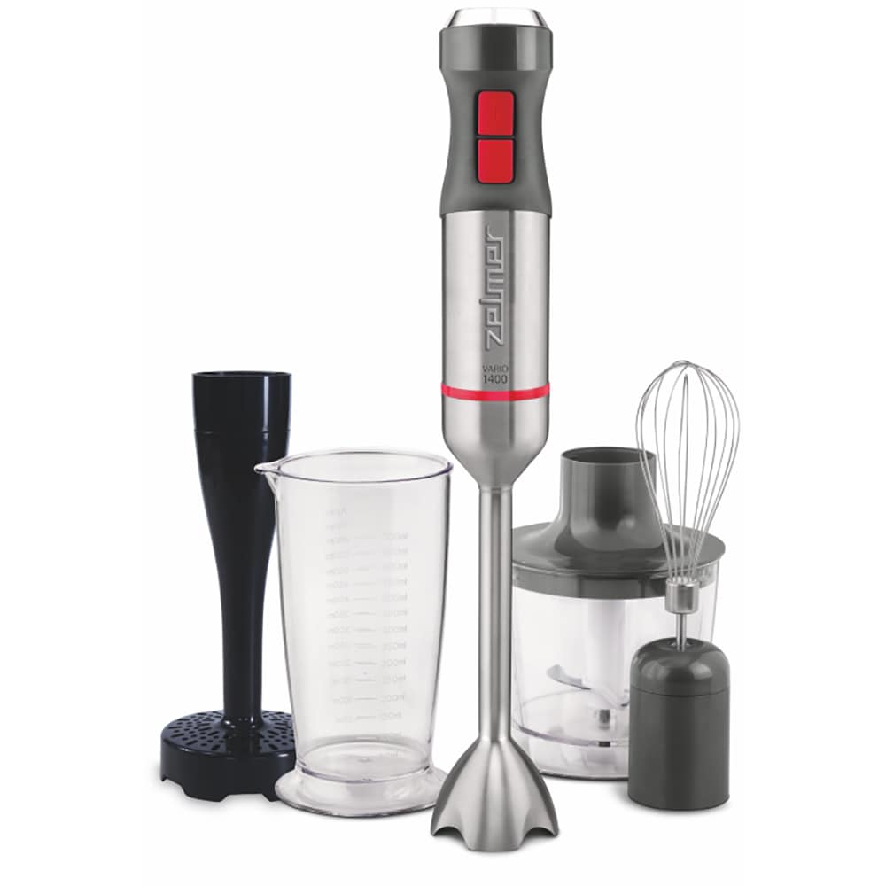 Mixer vertical ZELMER Vario ZHB4652, 0.5l, 1400W, viteza varabila, gri-negru