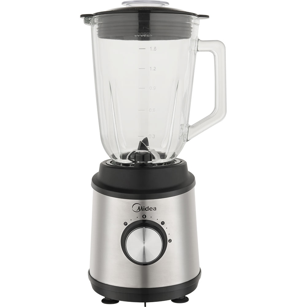 Blender MIDEA MJ-BL6006WE, 1.5l, 800W, viteza variabila, argintiu-negru