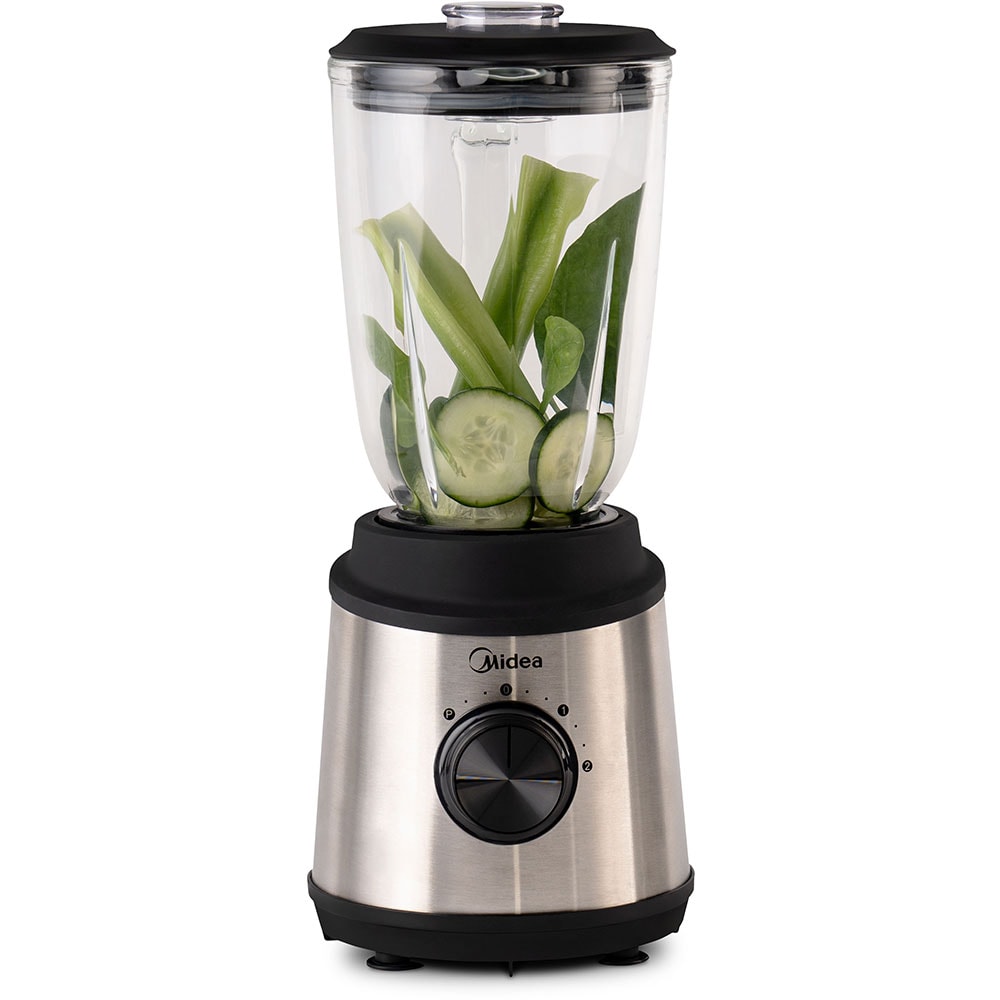 Blender MIDEA MJ-BL6006WE, 1.5l, 800W, viteza variabila, argintiu-negru