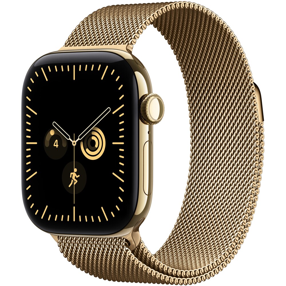 Bratara pentru APPLE Watch 40mm Radiant Gold Milanese Loop, MJNG4ZM/A