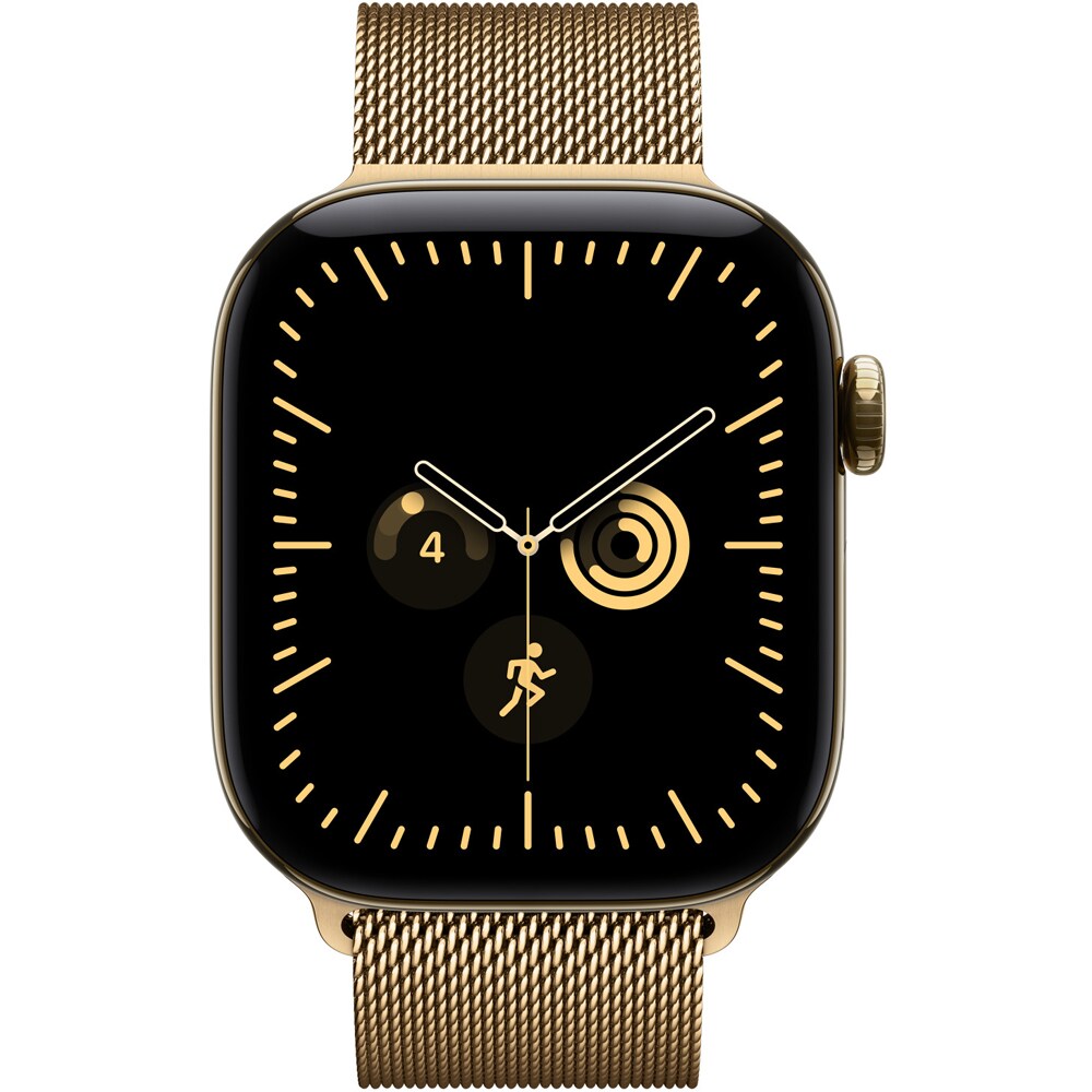 Bratara pentru APPLE Watch 42mm Radiant Gold Milanese Loop, MJNK4ZM/A