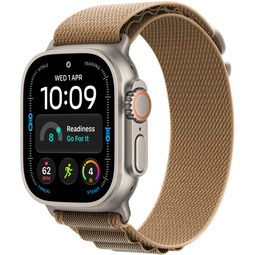 Bratara pentru APPLE Watch 49mm Desert Alpine Loop - Small - Natural Titanium Finish, MK7G4ZM/A
