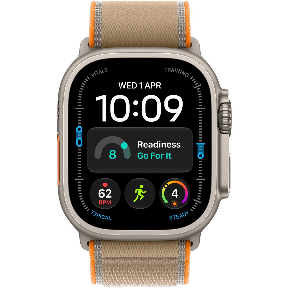 Bratara pentru APPLE Watch 49mm Sand Trail Loop - S/M - Natural Titanium Finish, MK8M4ZM/A
