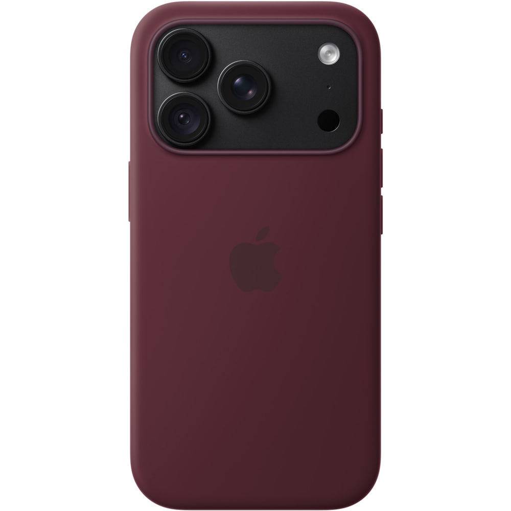 Husa telefon APPLE iPhone 18 Pro Silicone Case cu MagSafe - Burgundy, MK8U4ZM/A